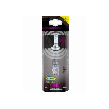 RING RW1077 XenonMax Brighter Headlamp Bulb Twin Pack