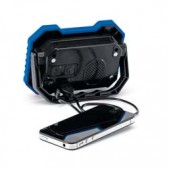 Rechargeable Worklight With Wireless Speaker